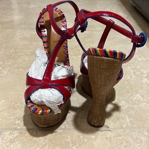 Dolce & Gabbana wedge platform NWOT